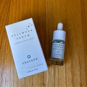 Fullmoon SUPERFOOD SERUM GRAYDON PLANT POWERED SKINCARE 10ml Tavel size NEW